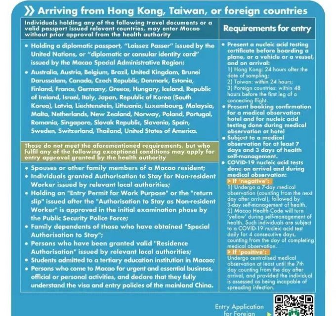 [How to]: Get into China Through Hong Kong and Macau